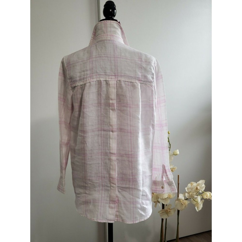 Free People No Limits Plaid Button Down Shirt - Picture 3 of 9